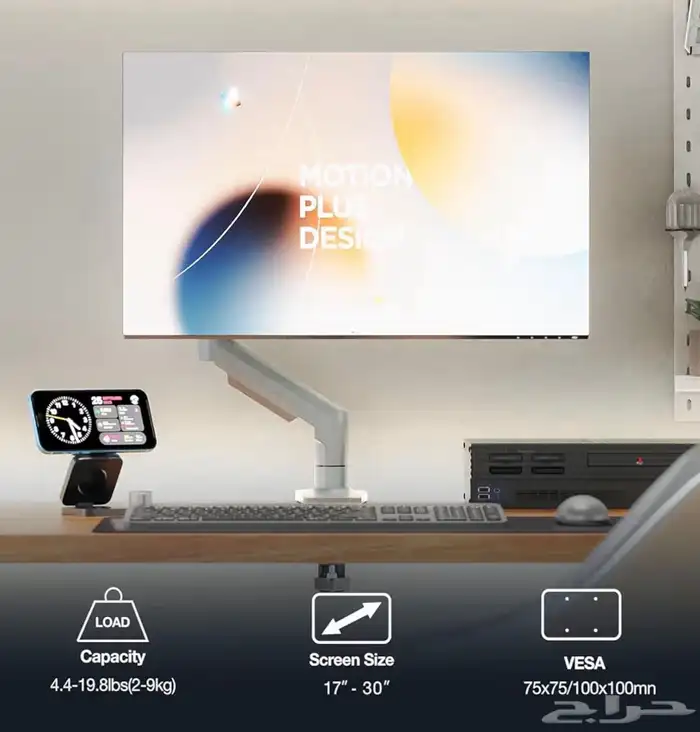 للبيع قاعدة شاشة بحالة ممتازة لم تستخدم وبدون كرتون 1