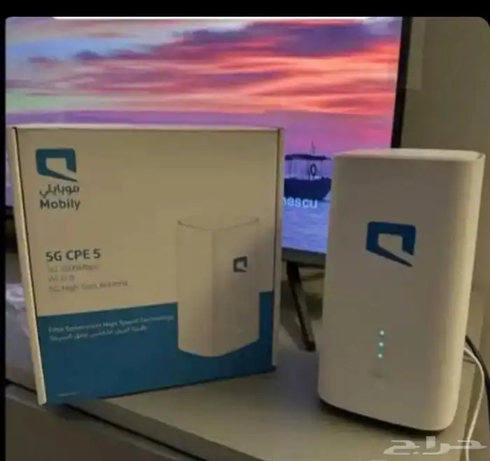عروض وهدايا موبايلي للانتر نت 5g اللامحدود 2راوتر 6