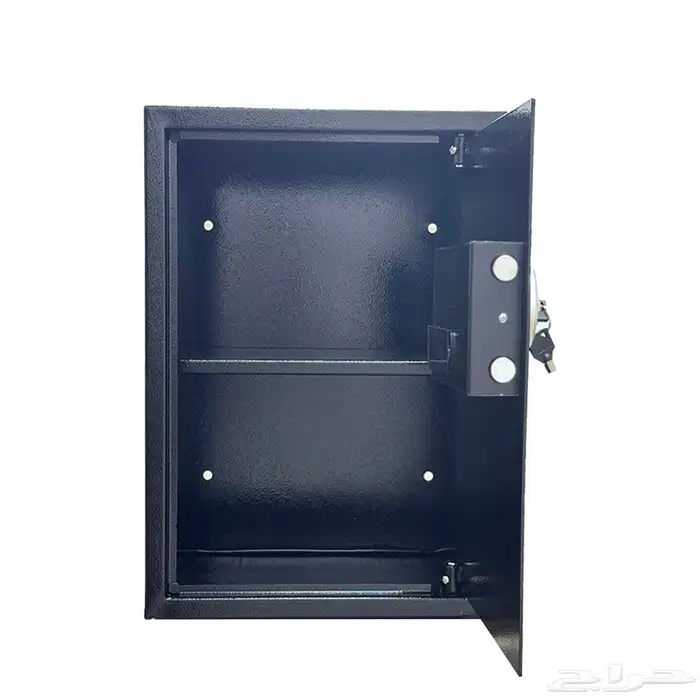 خزنة حديد تجوري ديجتال قوية حجم كبير 50 سم قفل رقمي ومفتاح 2