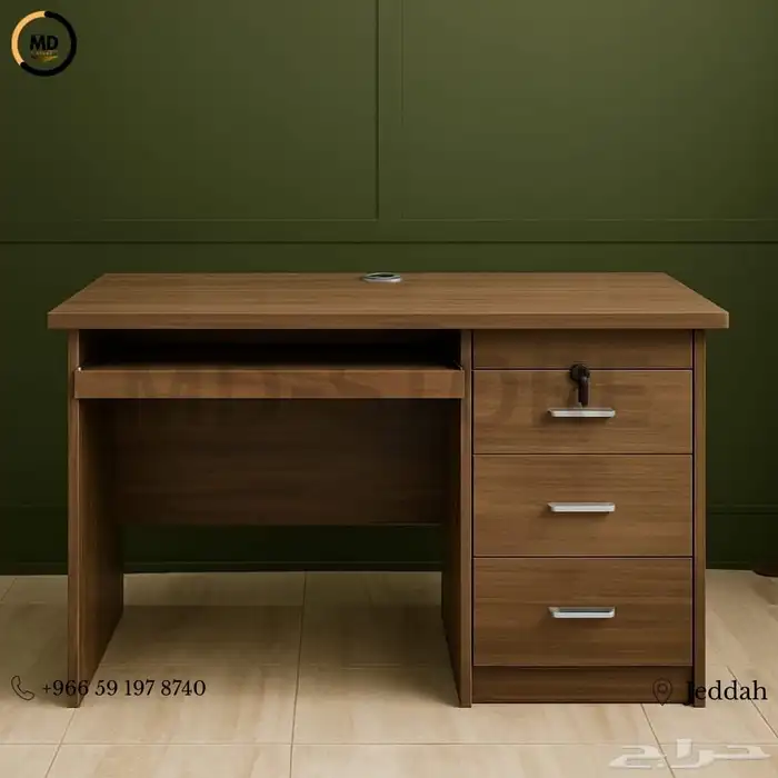 طاولة مكتب حديثة بتصميم عصري بأحجام مختلفة 48