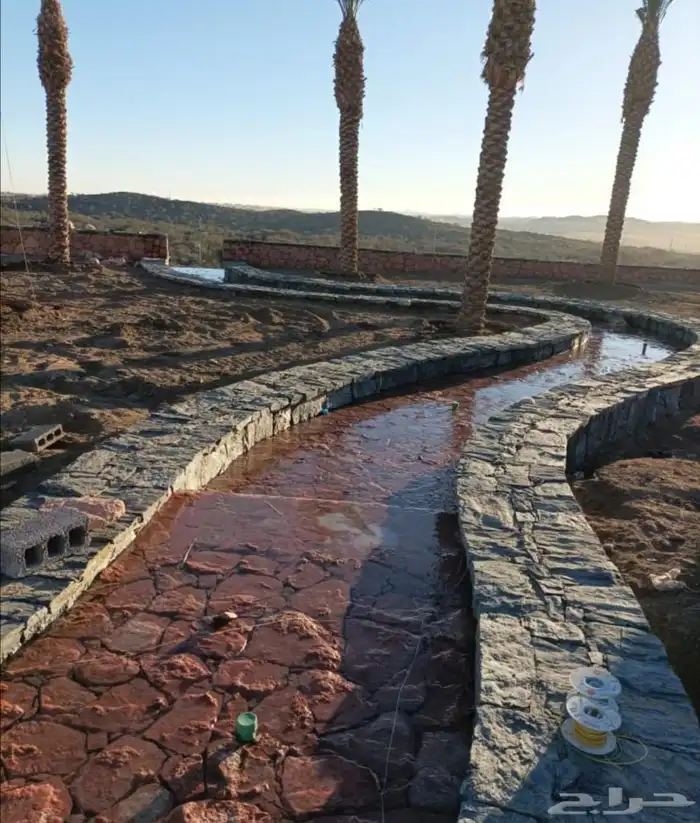 مقاول مباني تراث طين وحجر بيوات طين بناء لبن وعروق 6