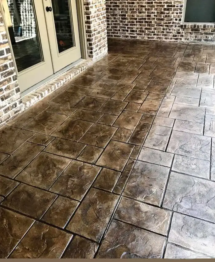 Stamped concrete 4