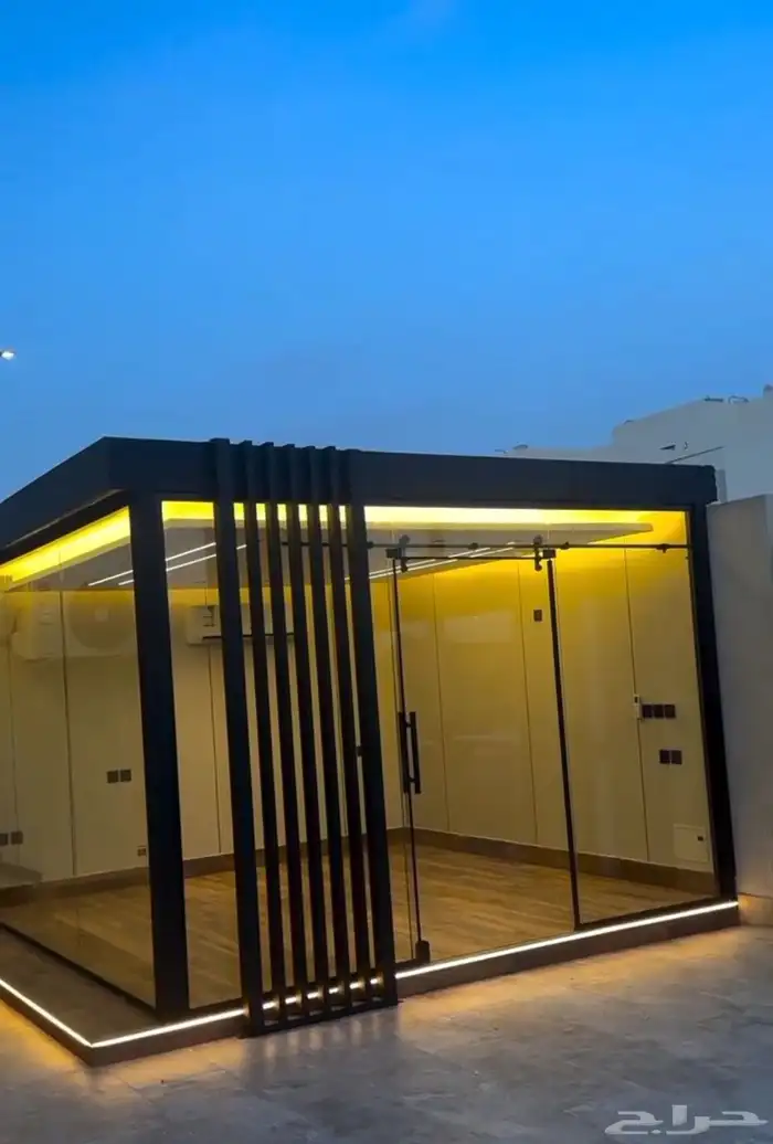 غرف زجاجية جلسات خارجية مودن 0