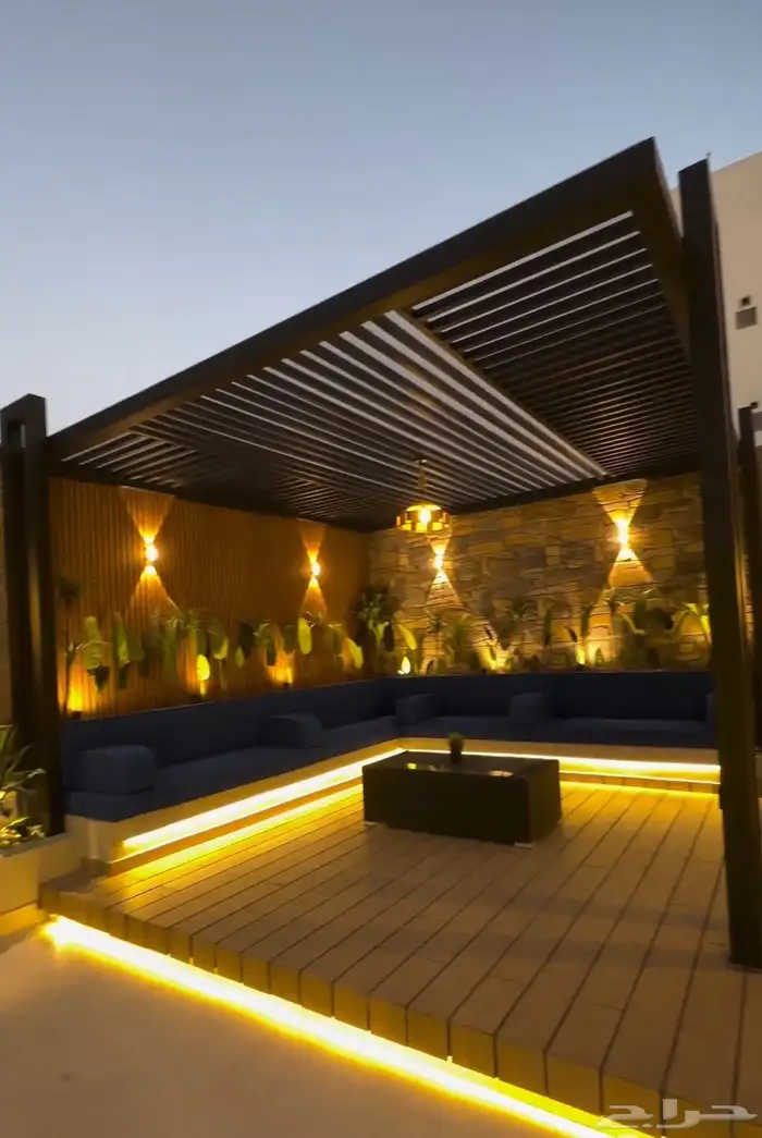 غرف زجاجية جلسات خارجية مودن 7