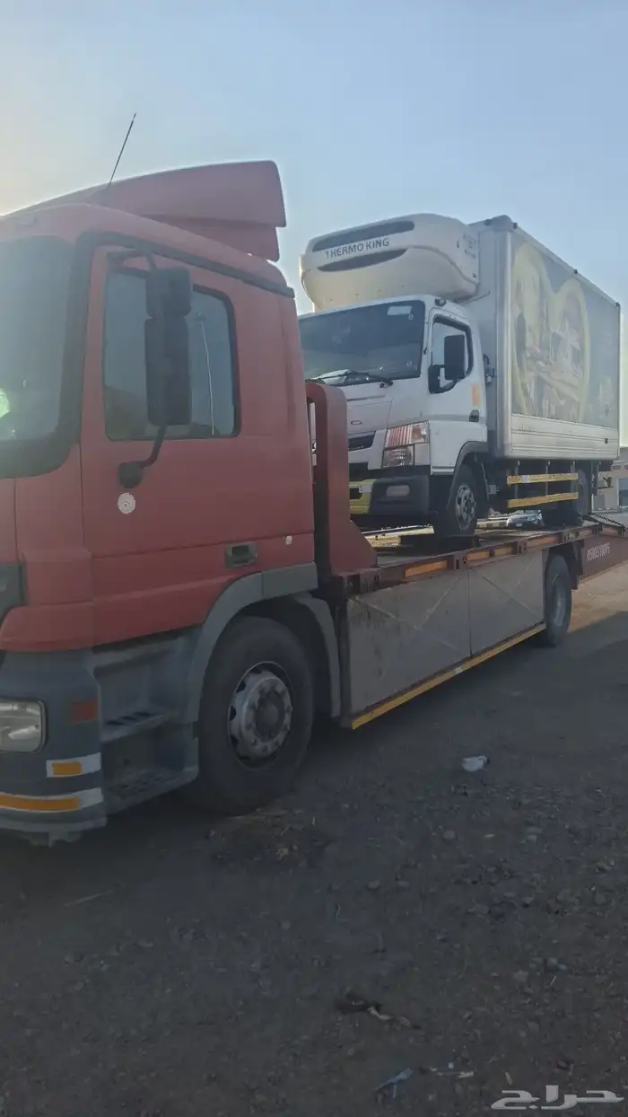 لوبد سطحه لنقل وسحب الشاحنات والدينات والمعدات 1