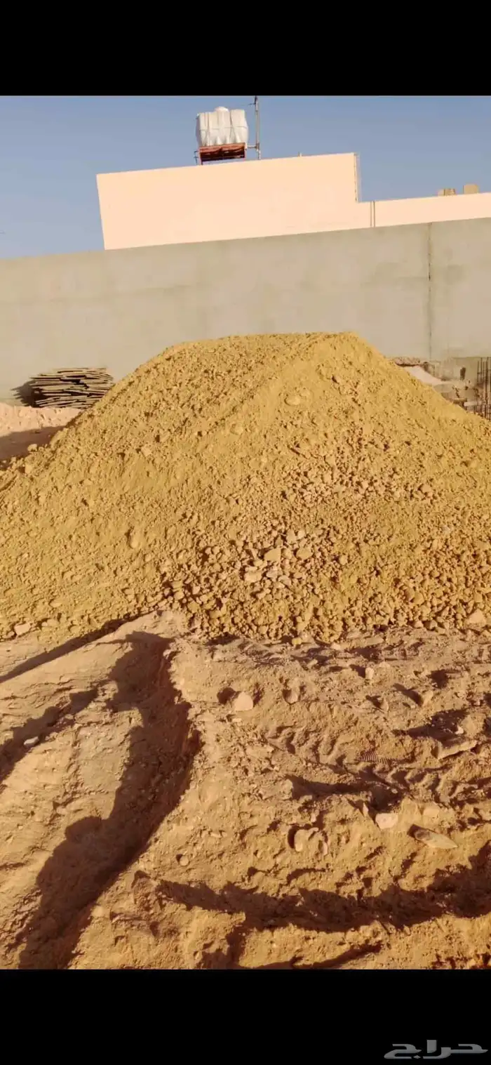 صبيز كساره رمل لياسه رمل بناء رمل احمر دفان غربال بحص 0