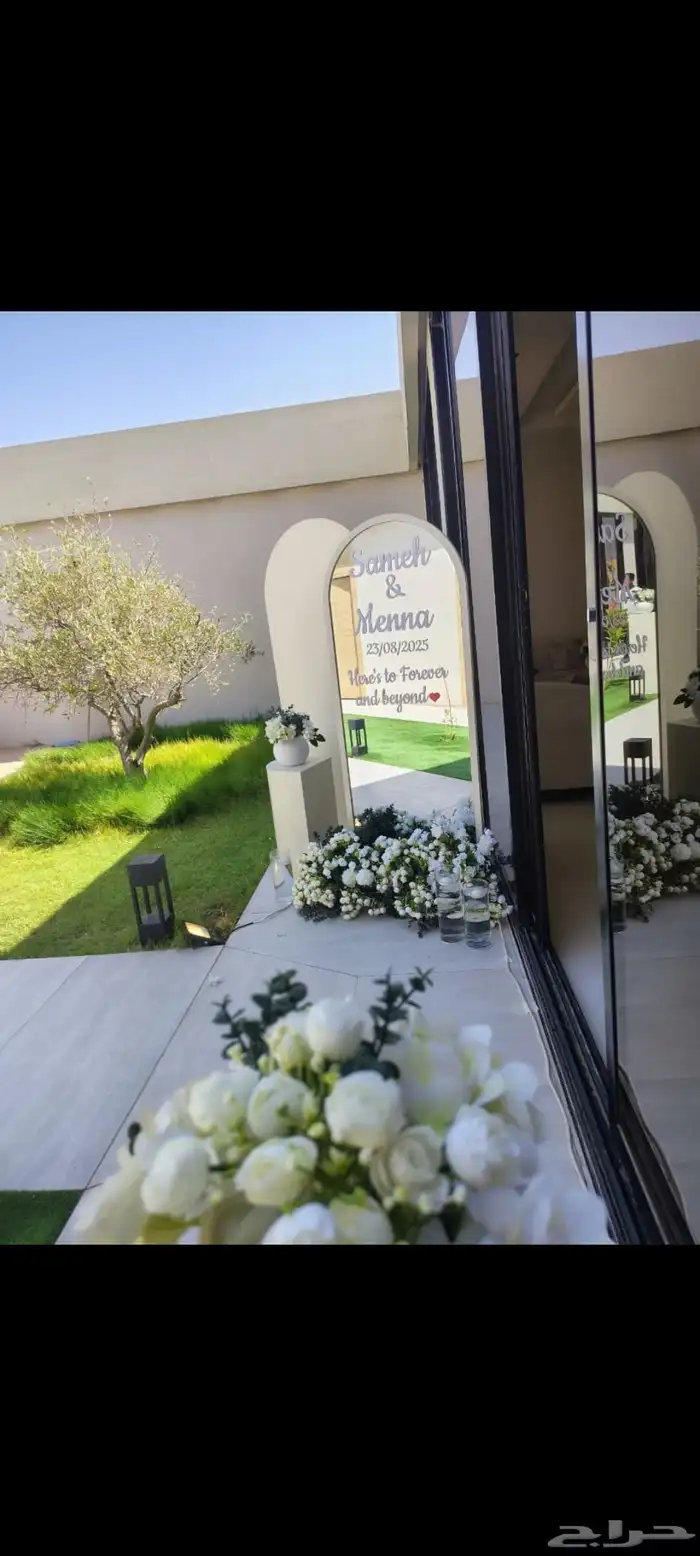 تجهيز وتنسيق حفلات مناسبات زفاف تأجير كراسي طاولات كوش مخيما 22