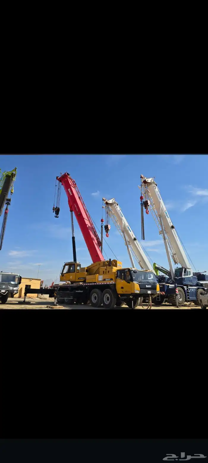 كرين 50 طن للايجار كرين 100طن للايجار 2