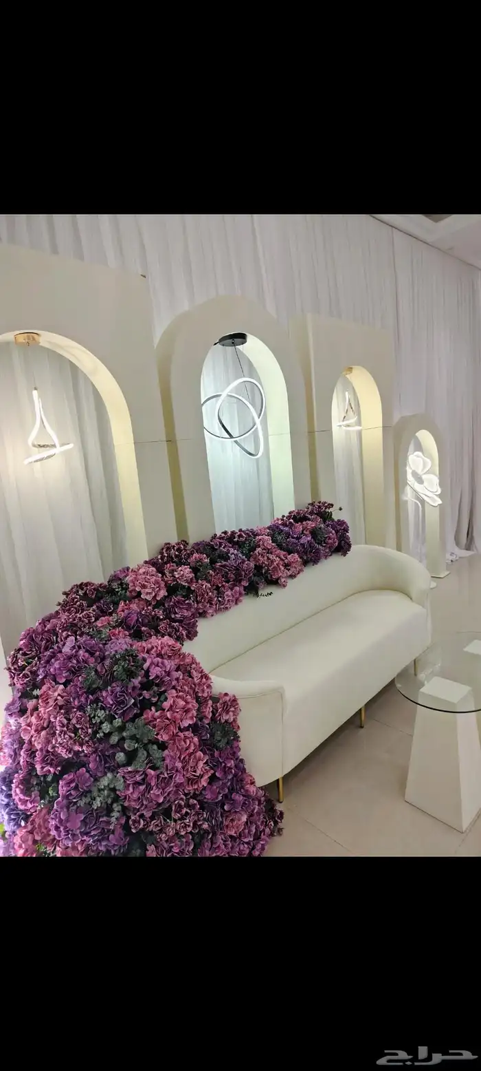 تجهيز وتنسيق حفلات مناسبات زفاف تأجير كراسي طاولات كوش مخيما 20