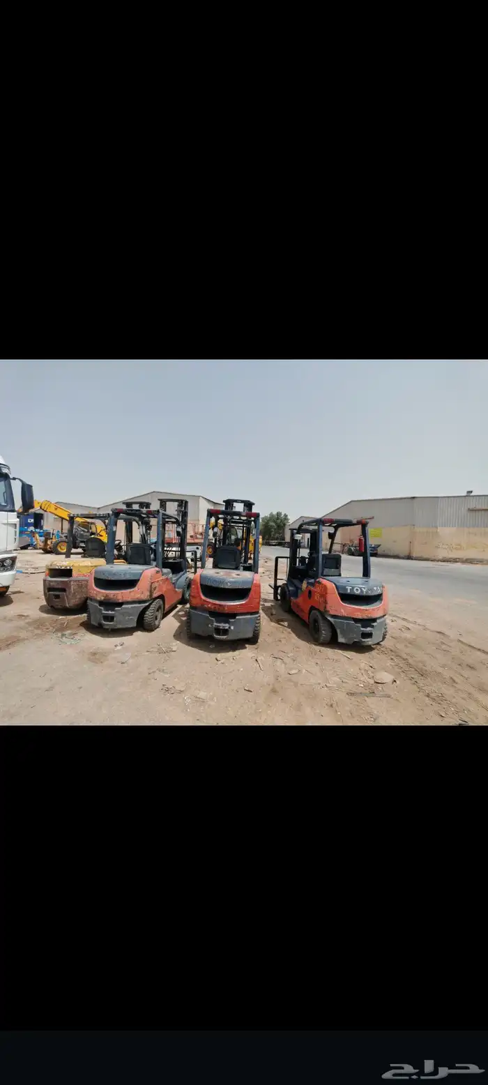 رافعات شوكيه للإيجار جميع أنواعها واحجامها 5