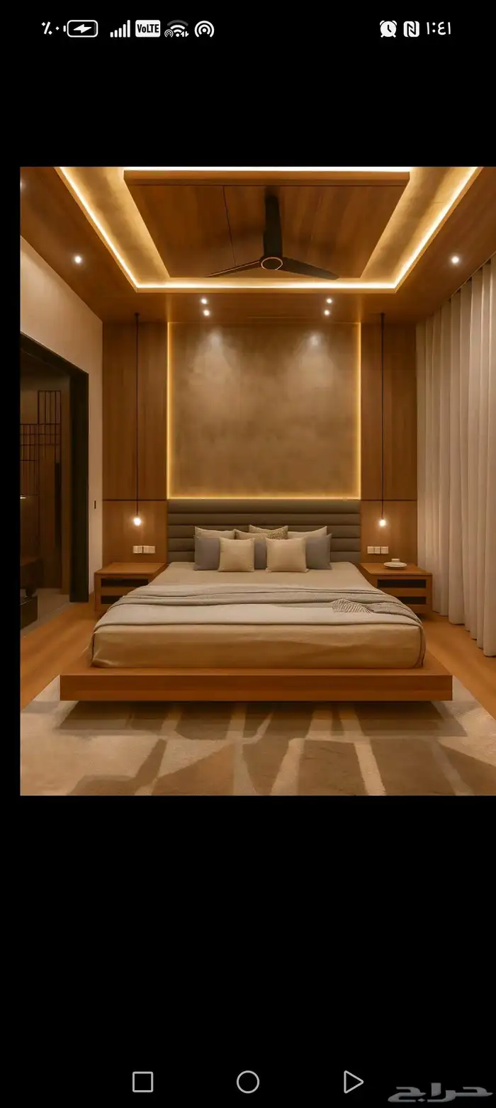 ديكورات داخليه تنسيق مداخل خلفيات شاشه ارضياة باركيه جبس بور 3