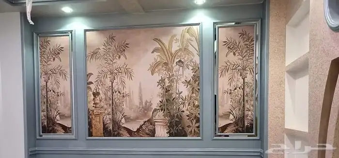 تركيب ورق 3D وبديل الرخام 6