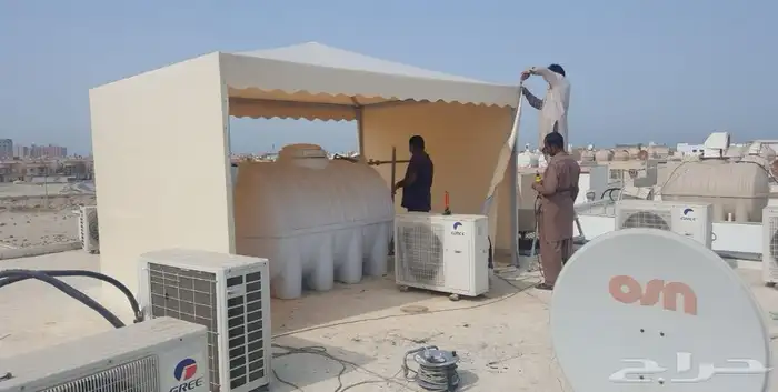 مظلات سواتر بيوت شعر هناجر ابواب شبابيك 13