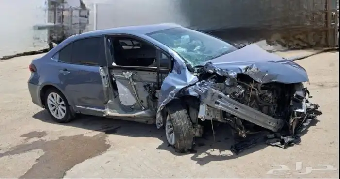 كورولا 2024 نص فل مصدوم 4