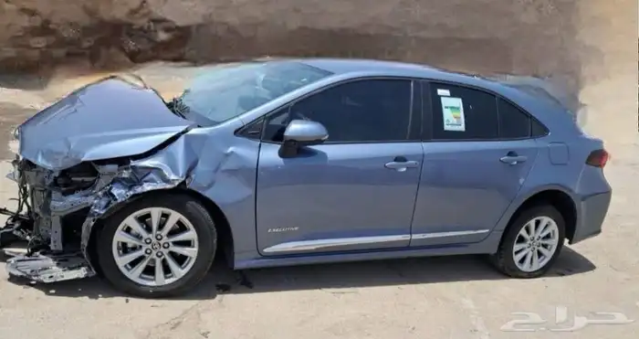 كورولا 2024 نص فل مصدوم 1