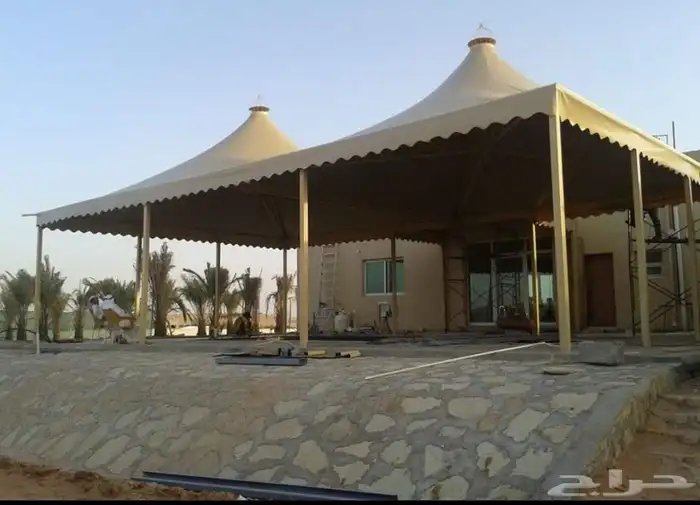 مظلات سواتر بيوت شعر هناجر ابواب شبابيك 4