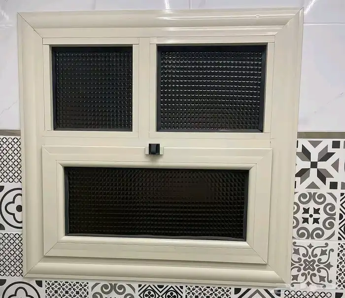 ورشة المنيوم شبابيك جميع كفات المنيوم 17