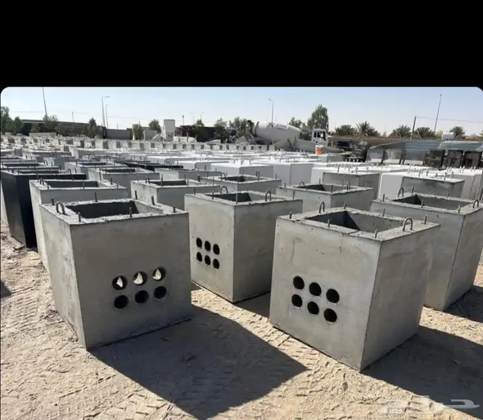 حواجز خرسانيه أنوع المقاسات متوفره 7