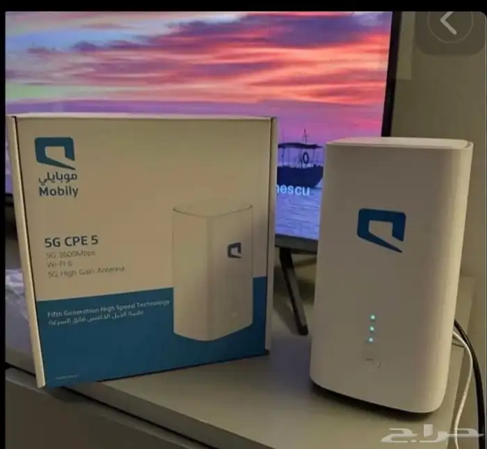 موجود راوتر موبايلي بالكرتونه جديد مره 1