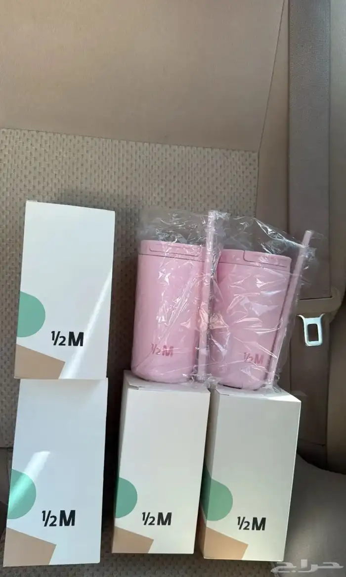 مق هاف مليون الوردي جديد لم يستعمل 1