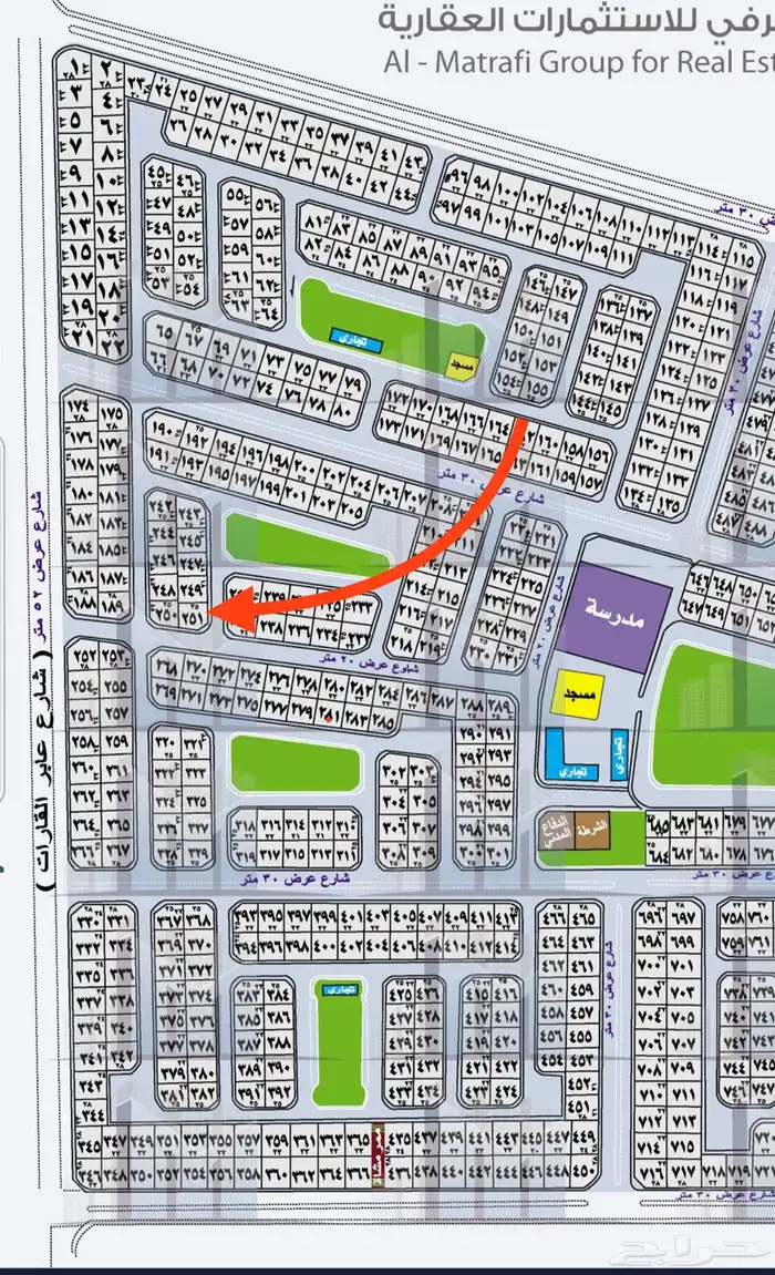 حي الصواري المنتزة الغربي622م شارعين ركنية موقع مميز 7