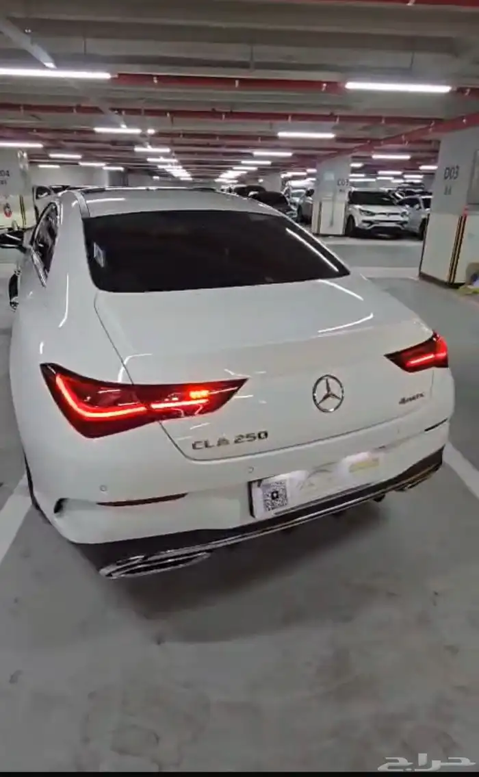مرسيدس CLA250 موديل 2024 فورماتك شبه أصفار (2600) كلم فقط 2