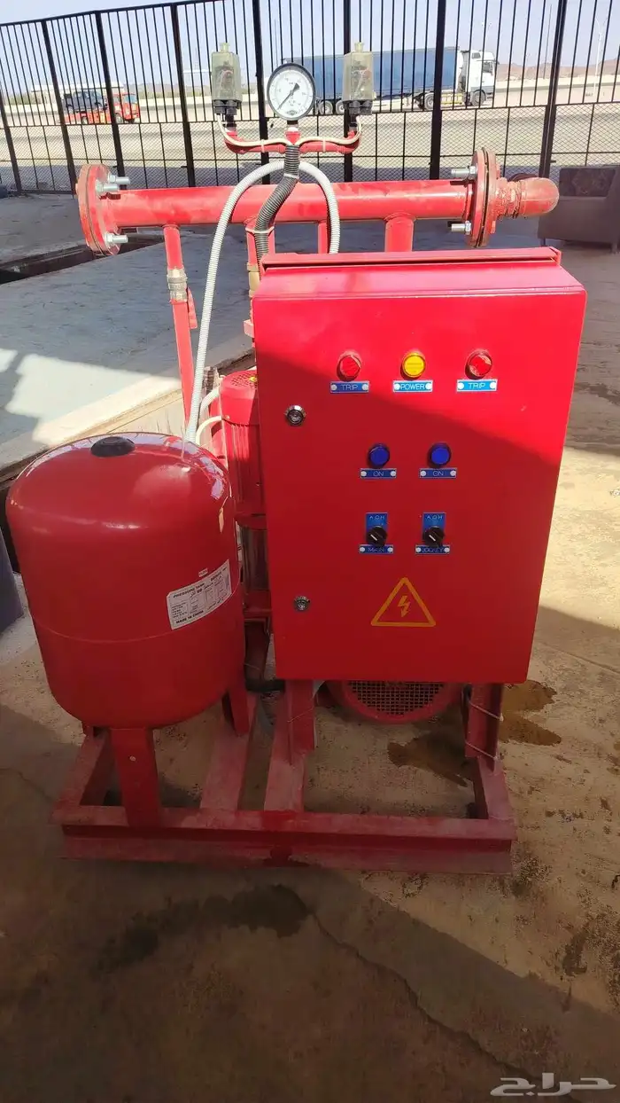 مضخه حريق 200 جالون للبيع مضخه جديد لم تستخدم سبب البيع اش 0