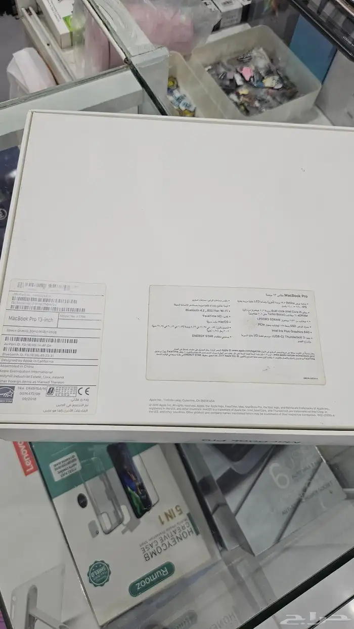 لاب توب ابل ماك بوك مستعمل مع سماعه ايربودز برو هدية 2