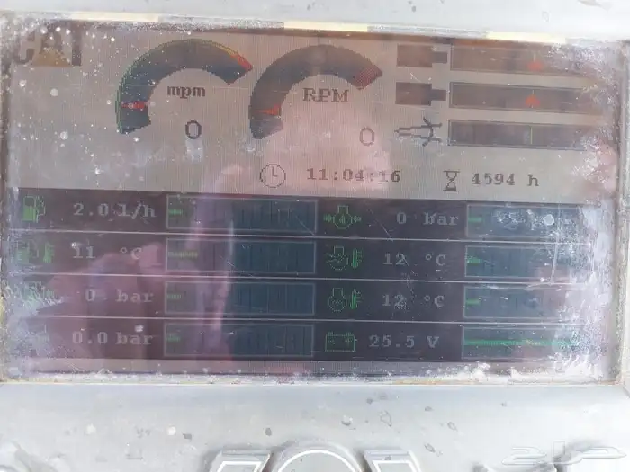 كشاطة اسفلت 2012 مخزن بطاقة جمركية ساعات العمل 4000ساعة 13