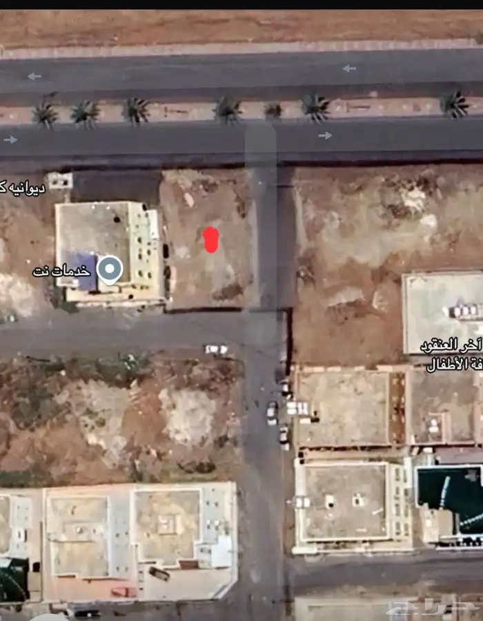 ارض تجارية سكنية للإيجار السنوي الحيلة الغربي 0