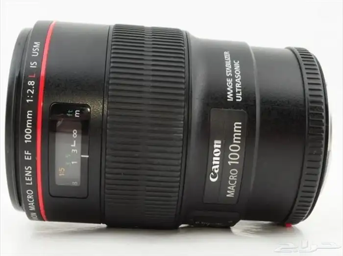 عدسة Canon EF 100mm F 2.8 L macro IS USM 4