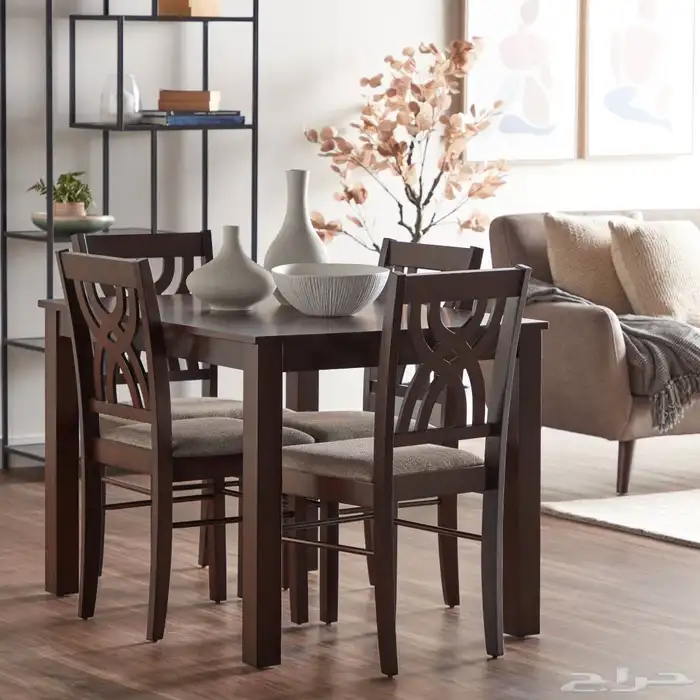 طاوله طعام 4 كراسي 1