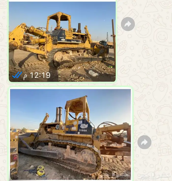 بلدوزرات للاجار كوماتسو 155 0