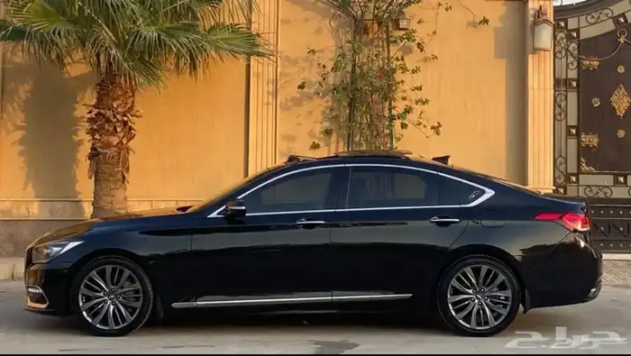 جنسس G80 2019 اللون اسود الناغي 3