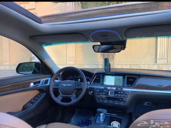 جنسس G80 2019 اللون اسود الناغي 7