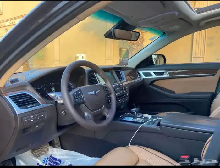 جنسس G80 2019 اللون اسود الناغي 8