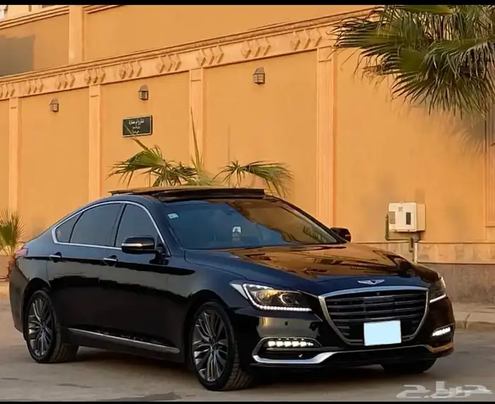 جنسس G80 2019 اللون اسود الناغي 1