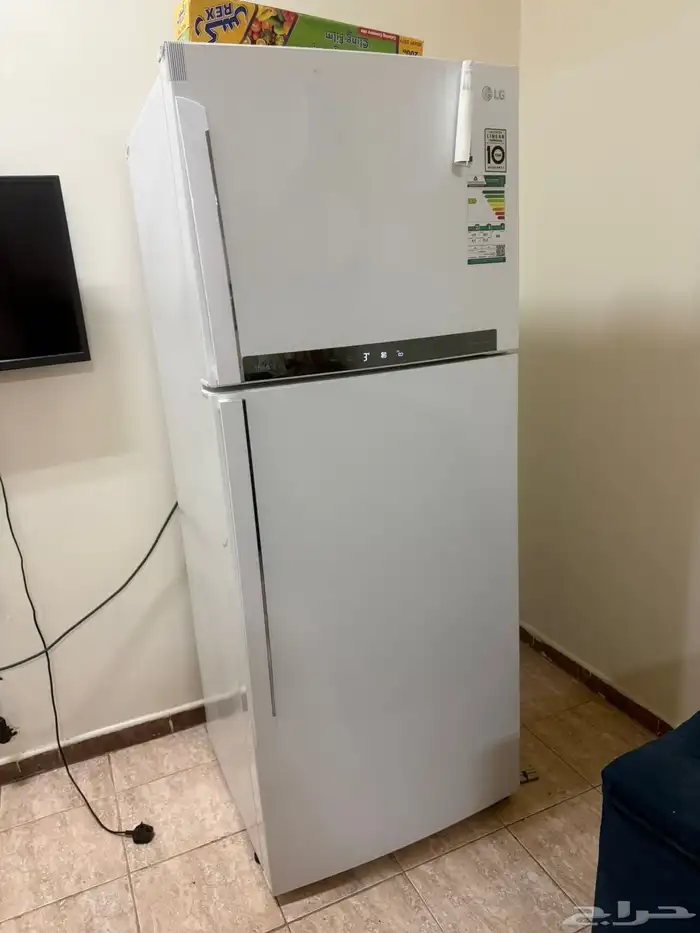 ثلاجه شبه جديد LG 0