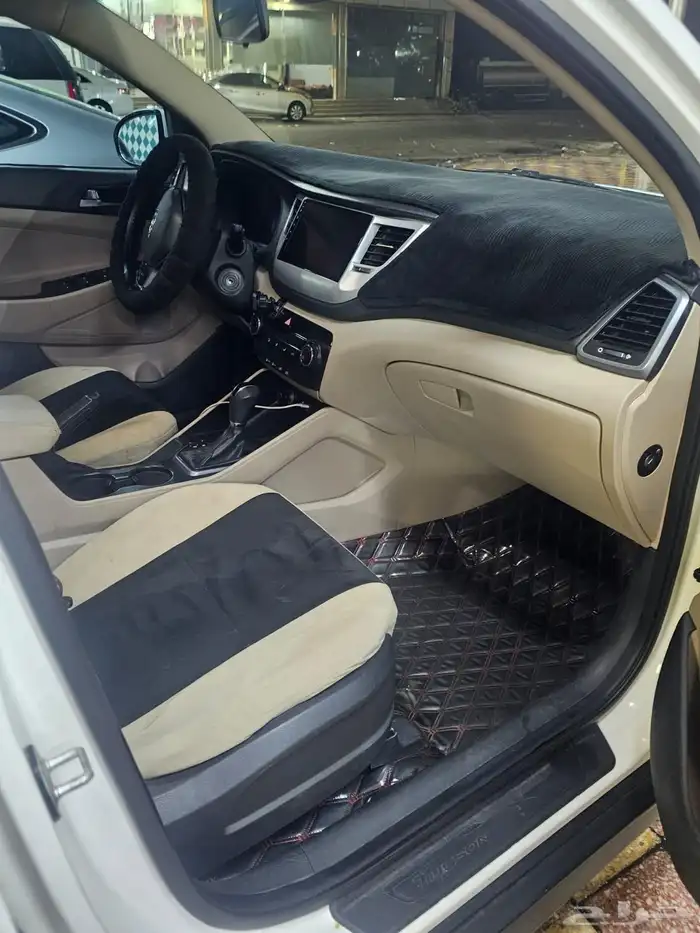 توسان 2016. بنزين. قير تماتيك. الممشى 270الف .مفحوص مجدد 3