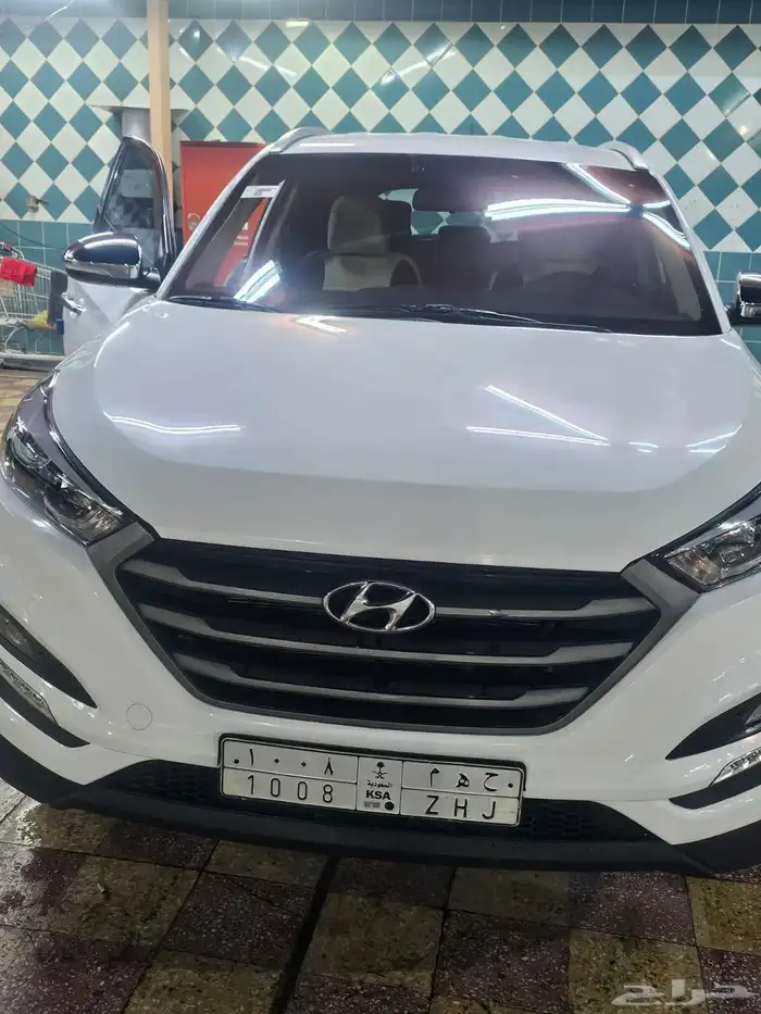 توسان 2016. بنزين. قير تماتيك. الممشى 270الف .مفحوص مجدد 8