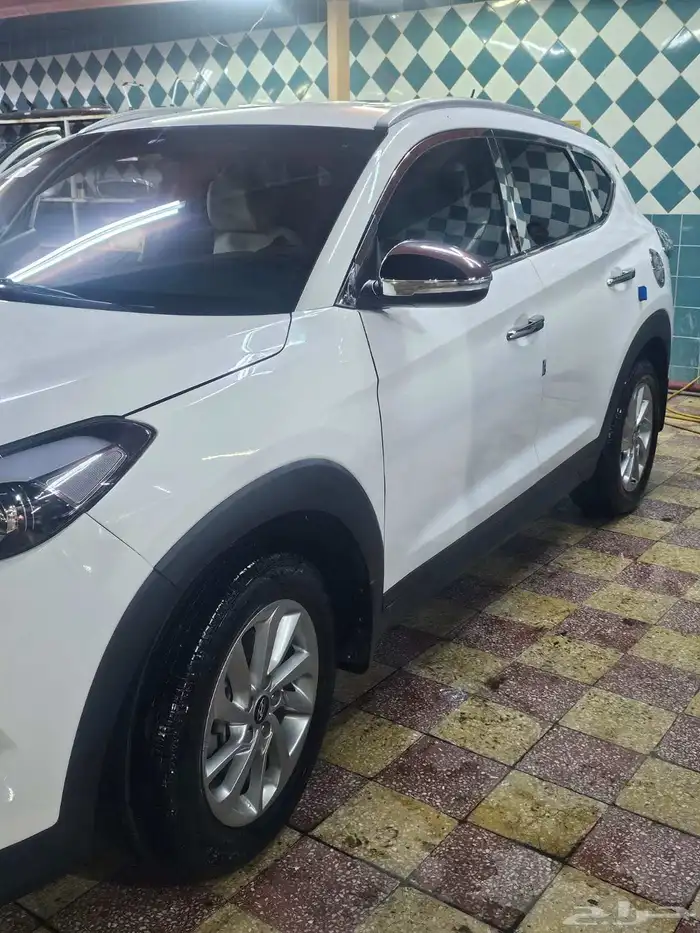 توسان 2016. بنزين. قير تماتيك. الممشى 270الف .مفحوص مجدد 9