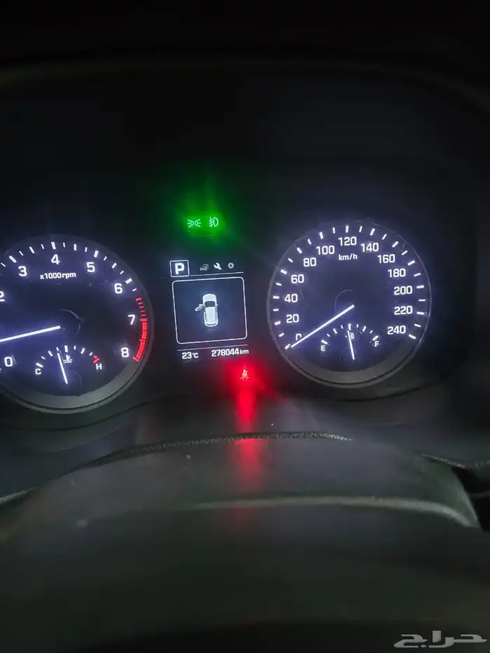 توسان 2016. بنزين. قير تماتيك. الممشى 270الف .مفحوص مجدد 4