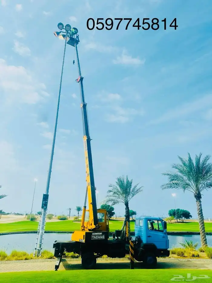 رافعة ونش كرينات للايجار جدة داخلي شغل 2016 2