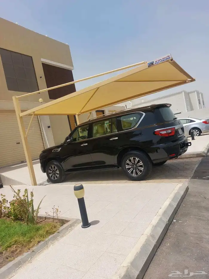 مظلات سيارات جده فك ونقل وتركيب وتشغير قماش تركيب سواتر 3