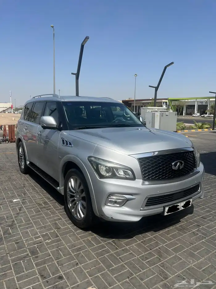 جيب انفنتي QX80 مالك اول شبه جديد 9