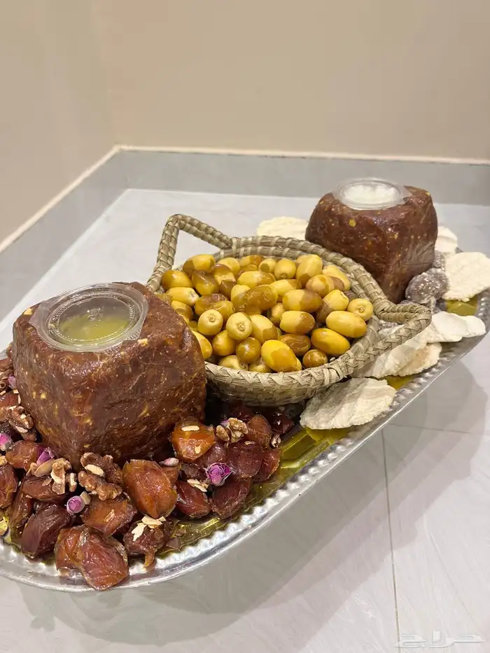 بقل اقط مضير سمن غنم سمن معزا بقر صواني زبده معزا ضيافه دخن 3