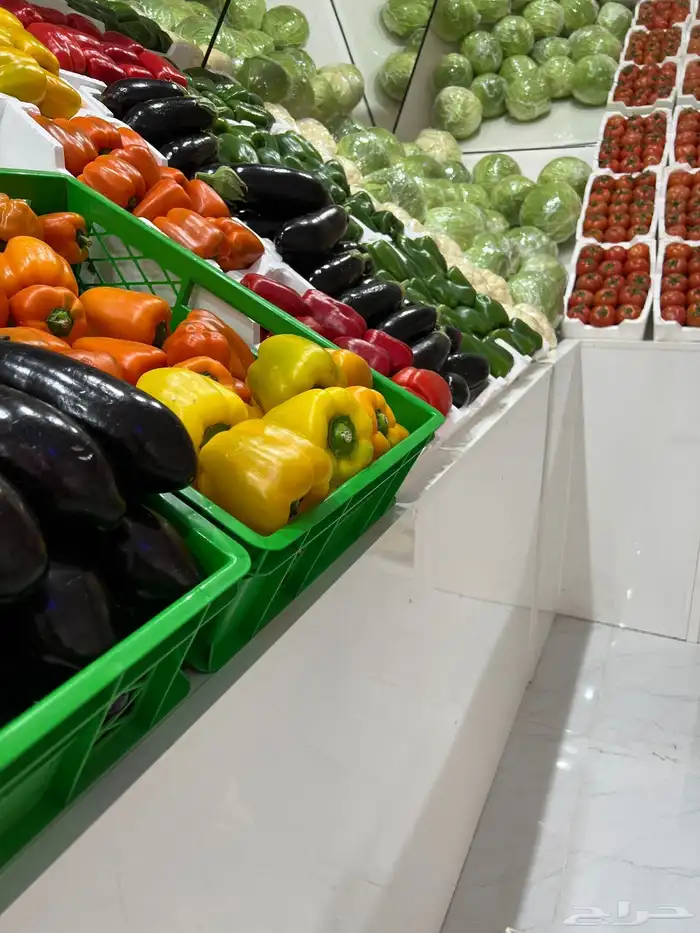 للبيع محل خضار وفواكة الدمام حي طيبة 13