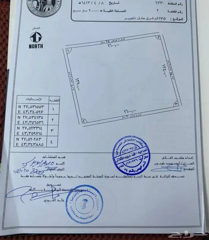 أرض زراعية للبيع - عليها ترخيص نهائي دواجن لاحم 0