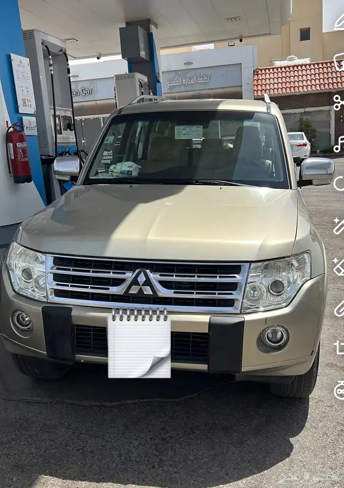 ميتسوبيشي باجيرو موديل 2010 بودي قير ماكينه شرط ممشى 177000 3