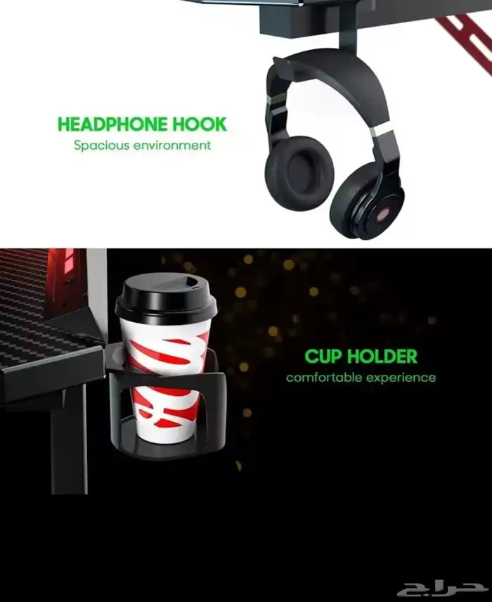 Gaming table and chair set 9